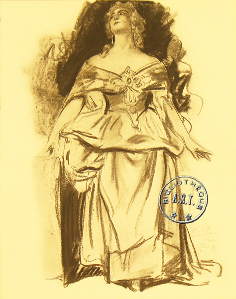 Cécile Sorel (1873-1966) Elmire dans 